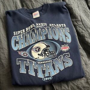 Hanes Blue Crewneck Sweater